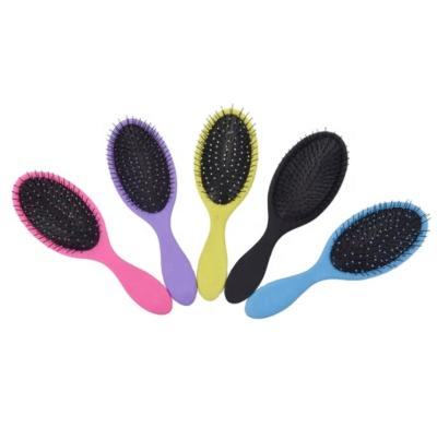 China Salon Stunned Plastic Hot Comb 500 Degrees Scalp Airbag Massage Brushes Braid Hair Detangling Comb Customized Customized for sale