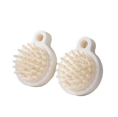 China EXFOLIATING Amazon Hot Shampoo Massage Brush High Efficiency Exfoliating Clean Silicone Body Bath Brush for sale