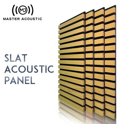 China Acoustic Wood Slat Aku Panel Sound Absorption Panel Contemporary Master Wall Akupanels for sale