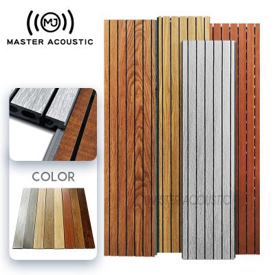 China Modern Flame Retardant Acoustic Carbon Sound Barrier Wall Decoration Ceiling Panel Plastic Wall Absorber Panel for sale