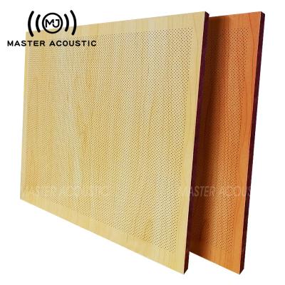 China Modern Master Acoustic Wall Panels Acoustic MDF Board Micro Hole Acoustic Panel for sale