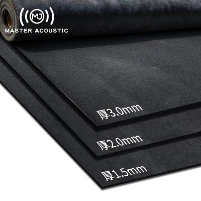 China acoustic master 30-50db high quality vinyl mlv soundproof mass loaded vinyl STC40db for sale