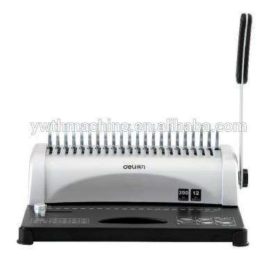 China Desktop Manual Comb Binding 350 Sheet Book Binding Machine Coil Hole Puncher 3870 for sale