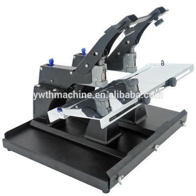 China Manual Metal Double Head Flat / Saddle Office Stapler For Business Office for sale