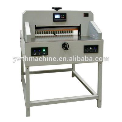 China Factory 72cm Digital Electric Guillotine Paper Cutter With Manual Paper Push for sale