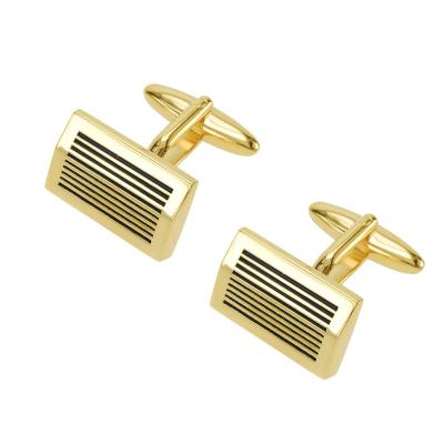 China Fashion Accessories Brass Gold Cufflinks Mens Shirt for sale