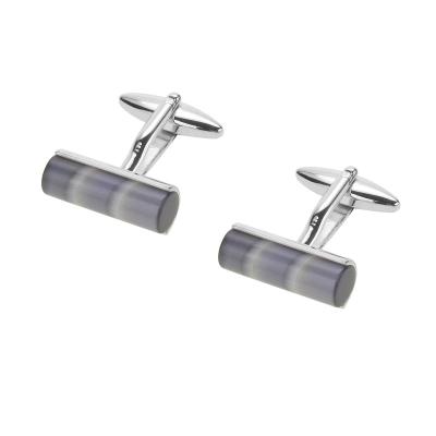 China Fashion Accessories Lucky Stone Precious Stone Cufflinks for sale