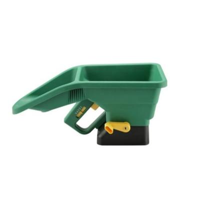 China 6 Pound Daily Handheld Universal Seed Fertilizer Plastic Spreader For Areas Up To 750 Square Meters for sale