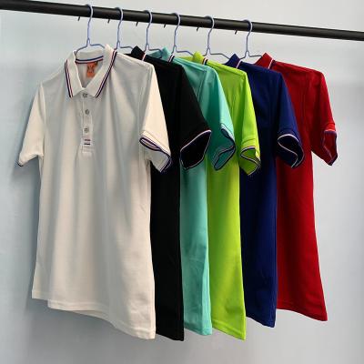 China Hot Sale Design QUICK DRY Logo Solid Color Short Sleeve Custom Made Polo Shirt For Men Breathable for sale