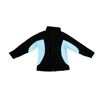 China Color Matching Thermal Windproof Winter Long Sleeve Fleece Jacket for sale