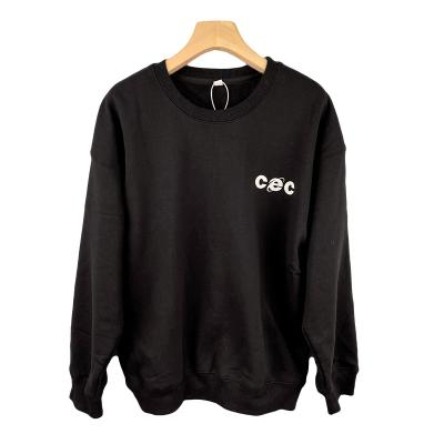 China Sustainable Hot Selling Classic Couples Crewneck Fleece Pullover Sweatshirt for sale