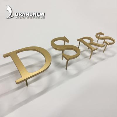 China Custom logo sign small metal alphabet letters for crafts Custom logo small sign metal alphabet letters for crafts for sale