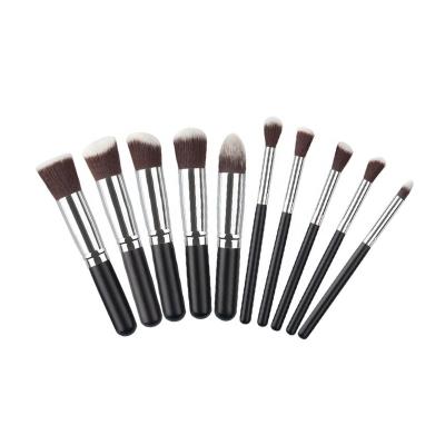 China Angular Blush Wholesale Custom Powder 10 Pcs Eyebrow Base Makeup Brush Set Lash Lift Cosmetics Makeup Brushes Cosmetic Soft for sale