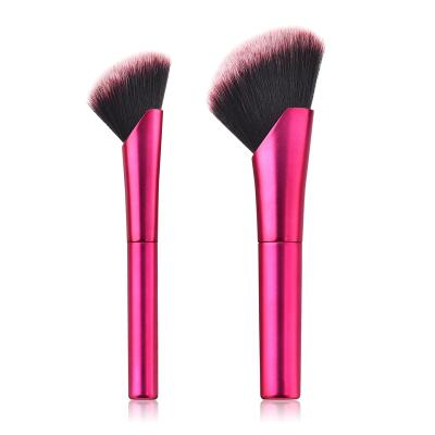 China Makeup Brush Set China Manufacturer 2 pcs Travel Cosmetic Brushes Professional Foundation Powder Makeup Brush for sale