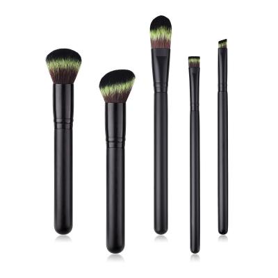 China High Quality Makeup Brushes Private Makeup Brush Vegan Handle Foundation Pink Wooden Makeup Brush Set for sale