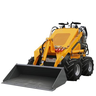 China Mini Front End Loader High Quality Mini Crawler Skid Steer Mini Skid Loader Compact Crawler Mini Loader for sale