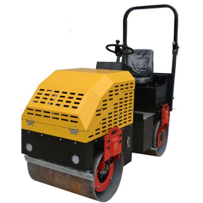 China Construction worksÂ   Factory Price Small Vibratory Electric Start Mini Compactor Road Roller For Sale for sale