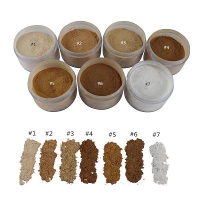 China Brighten 7 Color Translucent Long-take Finishing Setting Powder Face Loose Powder Setting Loose Powder for sale