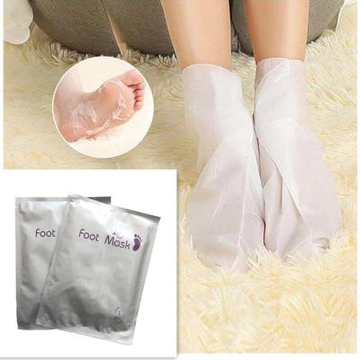 China Most Popular Foot Beauty Product Soft No Side Effect Lavender Skin Peeling Foot Mask for sale