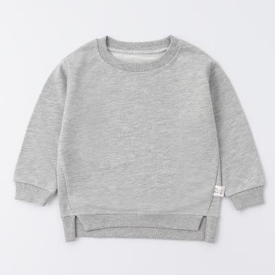 China OEM Anti-Shrink Children's Fashion Long Sleeve Pullover Round Neck Spring And Autumn Warm Cotton Hoodies for sale