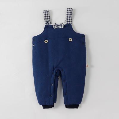 China Unisex 100% Cotton Baby Clothes Spring Autumn Loose Kids Boys Overalls Casual Baby Open Pants for sale