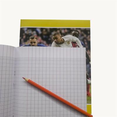 China Single Line Printed 96Sheets Exercise Book School Soft Cover Notebook Notebook for sale