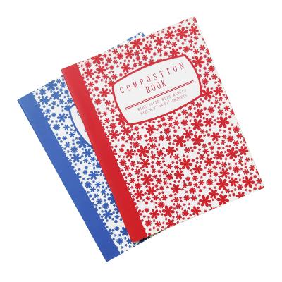 China 2021 New Style Printed Sew Binding Exercise Book Composition Book For Student for sale