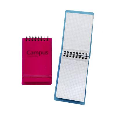 China Printed PP Cover Spiral Notebook Diary University Ordered Subject Lined Notebook for sale