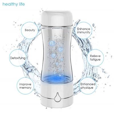 China 2019 new model car design nafion 117 hydrogen water bottle generator for healthy drinking use for sale