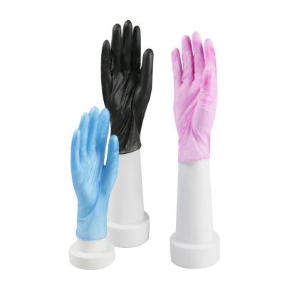 China Custom Disposable Latex Loose Powder Vinyl PVC Free Examination Gloves Food Grade Cleaning Gloves for sale