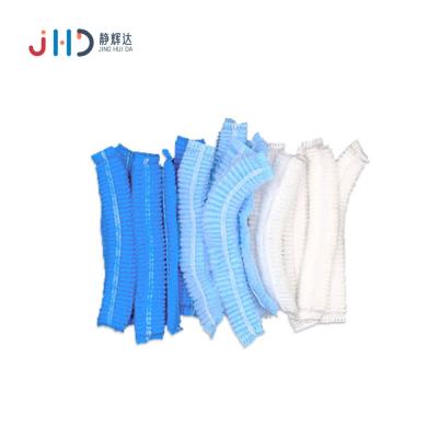 China Sustainable Disposable Nonwoven Shower Cap Women Lace Band Nonwoven Shower Cap for sale