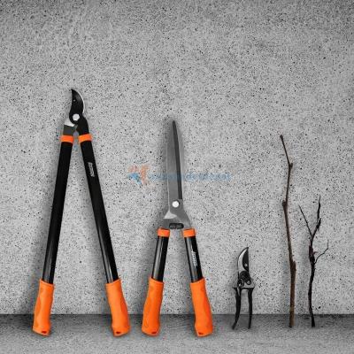 China Anti-Slip Handle Garden 3 Pieces Gardening Tool Kit Plant Lawn Combo With 1 x Hedge Lopper 1 x Shears and 1 x Pruner Shears for sale