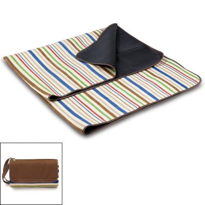 China Cheap Custom Polyester Anti-pilling Portable Waterproof Folding Picnic Blanket for sale