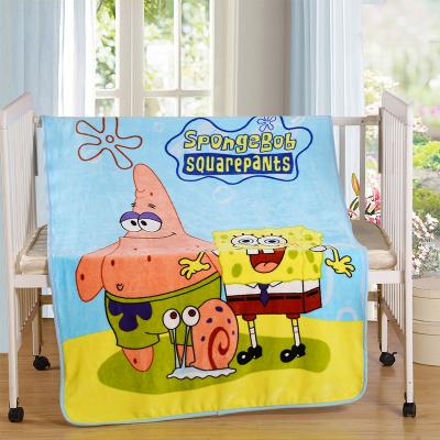 China Anti-pilling 2019 hot sale infant children cartoon wraps covering for sale