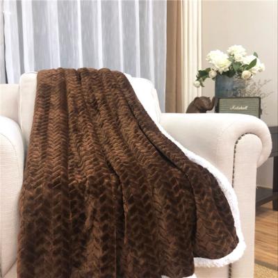 China 100% Soft Plush Waist Blanket Fleece Sherpa Polyester Anti-pilling Blanket Throw Blanket for sale