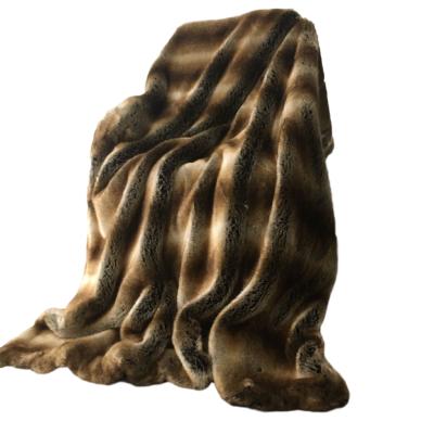 China Super Soft and Luxurious Warm - Beam Faux Fur Throw Blanket for sale