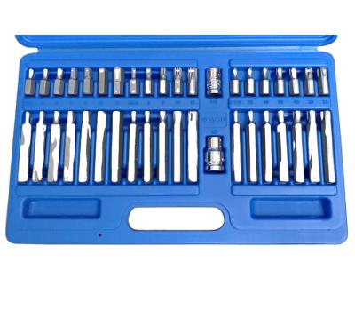 China TRX-STAR* Portable SPLINE HEX BIT / SET 40PC 3/8