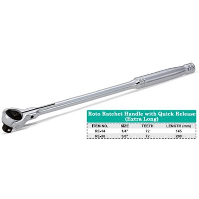 China ALLOY Roto Ratchet Handle with Extra Long Quick Release for sale