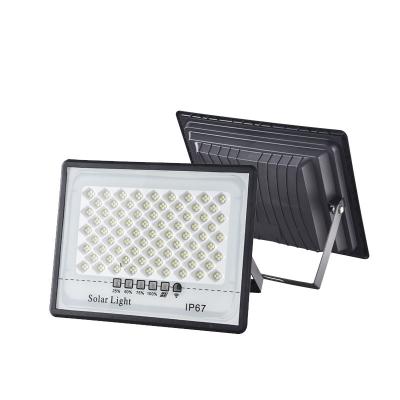 China Garden 30W 50W 60W 100W 200W 300W Waterproof Ip67 Integrated Outdoor ABS Floodlight Lamp Stadium Solar LED Flood Light for sale