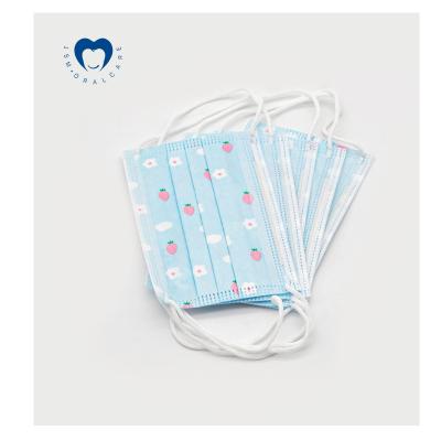 China In Stock Adult Nonwoven High Disposable Disposable Short Disposable PFE Mouth Mask 3ply Delivery Time Cartoon Facemask For Kids Children for sale