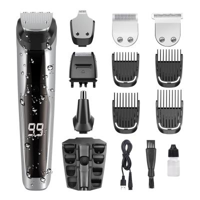 China Car Body Trimmer Hair Trimmer Waterproof Grooming Trimmer Set Men's Body Grooming Kit for sale