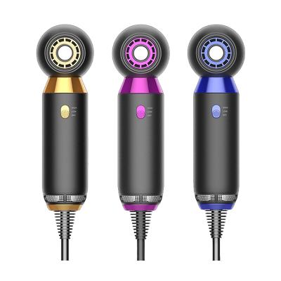 China Mini Travel Ionic Professional Hair Styler Negative Ionic Blowdryer DC Motor Hair Dryer Hair Straightener for sale