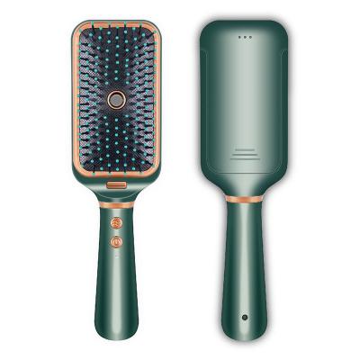 China Straightener Massager Comb Nondisposable Ionic Heating Brush With Sprayer Function For Lady Beauty for sale