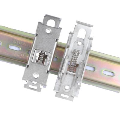 China Industrial Electrical Appliances Iron Solid State Relay Small Hole M4 Rail Loop Electrical Installation Bracket for sale