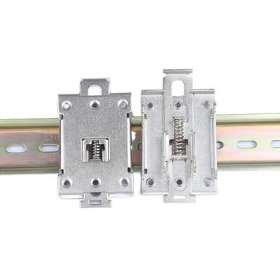 China Installed on 35mm DIN rail 35mm DIN rail loop guide rail installation loop solid state relay installation bracket seat for sale