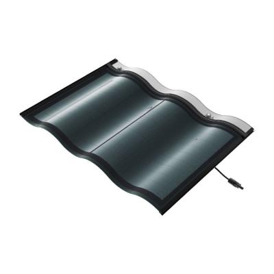 China Integrated Mono Photovoltaic Cell Hanergy Flexible Roof Building Tiles With Solar Panel PVTILE-S30W for sale