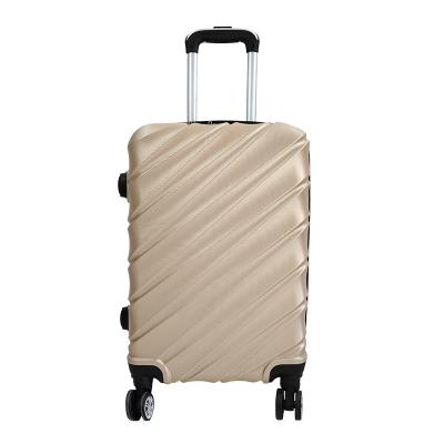 China ABS+PC Hardcase Long Distance Travel Custom Print Carry On Luggage Trolley Set Suitcases Sets for sale