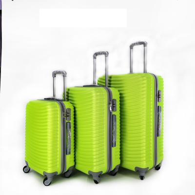 China Travel Bottom Custom Color ABS Pull Bar Suitcase Moving Bag Lightweight Hand Luggage Set for sale