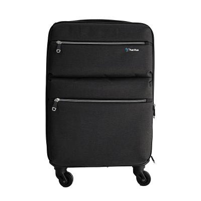 China Waterproof Travel Bottom Premium Oxford Spinning Wheel Travel Bag Trolley Carrying Case for sale