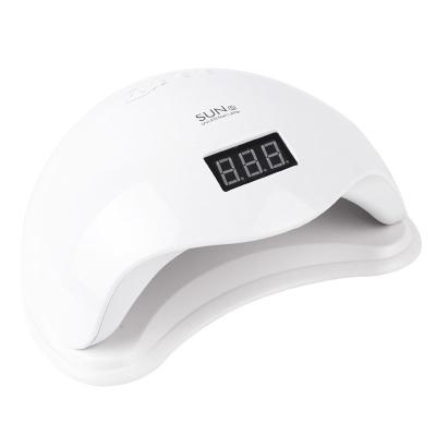 China Professional High Quality Sun5 48w Quick Cure UV LED Gel Nail Dryer Led Nail Lamp With 4 Timer For Nail Gel for sale